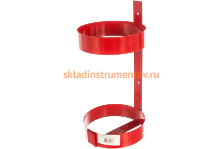 Кронштейн для огнетушителя ОП-4/ОУ-3, диаметр 160мм, красный, без зажима СПЕЦ ОГН-КРОН05