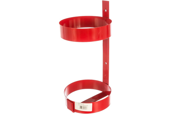 Кронштейн для огнетушителя ОП-4/ОУ-3, диаметр 160мм, красный, без зажима СПЕЦ ОГН-КРОН05