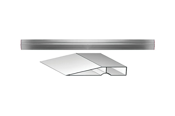 Правило с ребром жесткости 2 м КУРС "Трапеция" Профи  09037