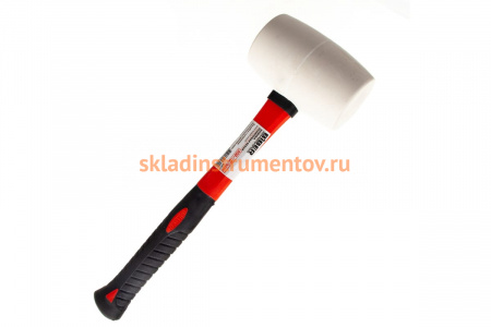 Киянка (белая, с фибергласовой ручкой 58мм) Biber 85417 тов-157934