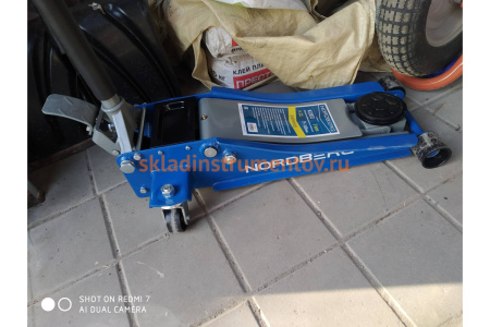 Супернизкий подкатной домкрат NORDBERG N32032