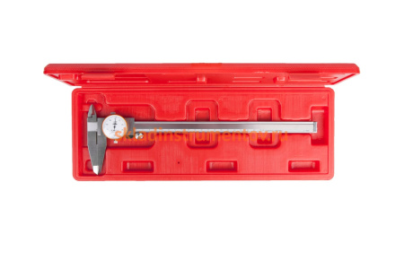 Штангенциркуль с круглой шкалой в кейсе, губ. 50мм, 0.01 SHAN ШЦК-1-300 123676