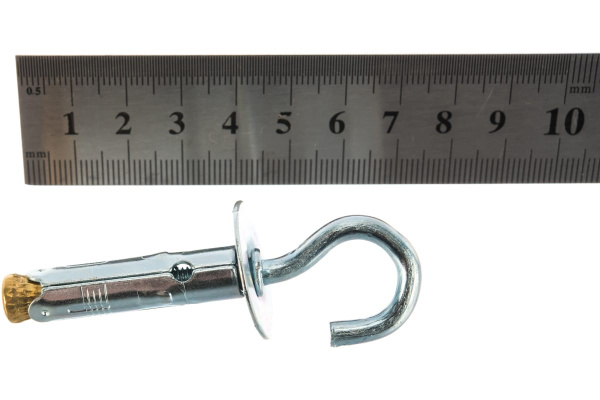 Анкер облегченный с полукольцом оцинкованный 2 шт. (5х46 мм; ТФ6) Зубр 4-302416-05-046