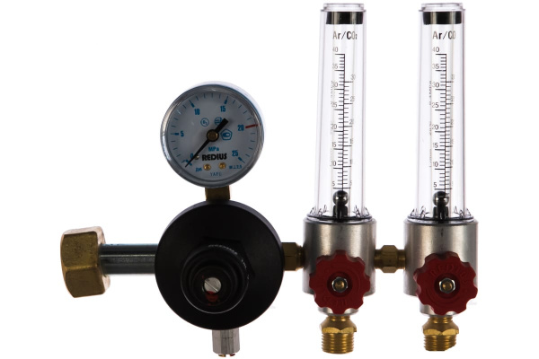Регулятор универсальный У-30/АР-40-КР1-Р2  аргон + углекислота REDIUS 051051 Регулятор универсальный У-30/АР-40-КР1-Р2  аргон + углекислота REDIUS 051051