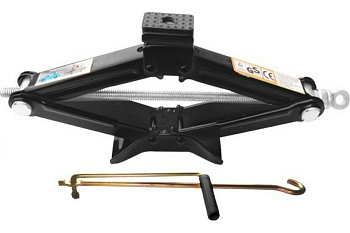 Домкрат ROCKFORCE механический ромб с резиновой накладкой RF-105B