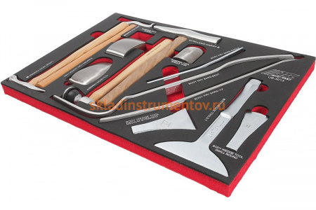 Набор инструмента для кузовных работ, в ложементе 13шт JTC-UB3013