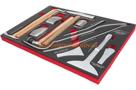 Набор инструмента для кузовных работ, в ложементе 13шт JTC-UB3013