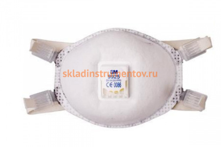 Фильтрующая полумаска с клапаном СПЕЦ 3M 9925
