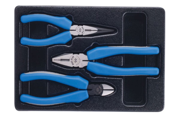 Набор плоскогубцев и бокорезов (ложемент, 3 предмета) KING TONY 9-40103GP