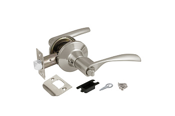 Ручка защелка AJAX 6010 SN-B фик. мат. никель 39519