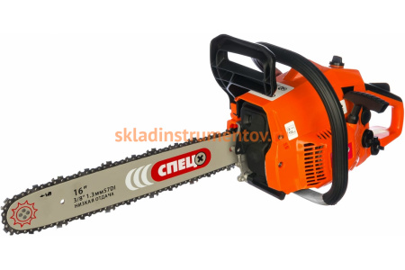 Цепная бензиновая пила СПЕЦ БП-3816