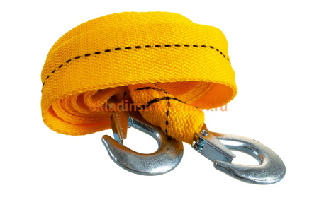 Буксировочный трос STAYER STANDARD 4 м, 5 т 61207-5.0