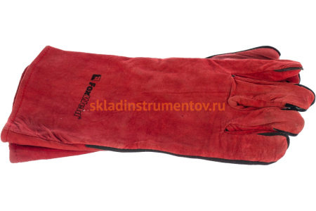 Спилковые краги Foxweld Рэд 5949