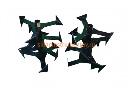 Фреза Гусиные лапки (2 шт; шестигранник 32 мм) для МК-9500/МК-11000/МК-13000/МК-15000 Huter 71/3/70