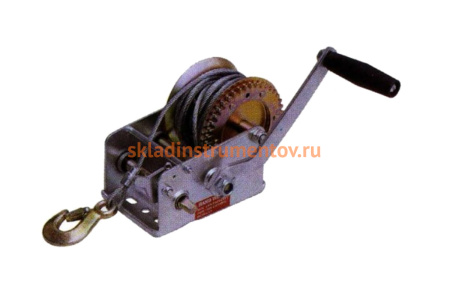 Барабанная лебедка (г/п 700кг, канат 20м) EURO-LIFT WH16-20 0000462