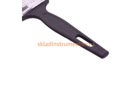 Флейцевая кисть 50х6, натуральная щетина, пластиковая ручка СИБРТЕХ Стандарт 82504