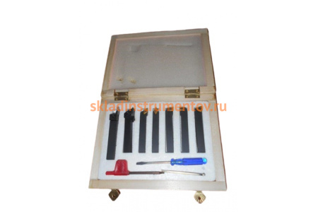 Набор резцов со сменными пластинами (7 шт; 10 мм) MetalMaster 12412