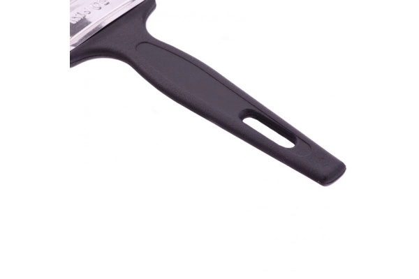 Флейцевая кисть 50х6, натуральная щетина, пластиковая ручка СИБРТЕХ Стандарт 82504