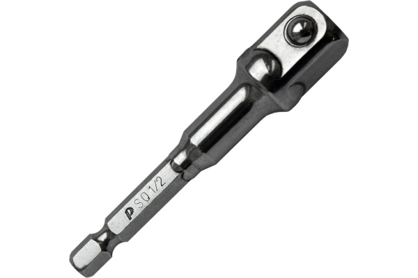 Адаптер квадрат 1/2 для головок, длина 75 мм ПРАКТИКА 776-713