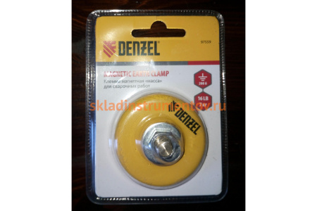 Клемма магнитная масса для сварочных работ DENZEL 97559