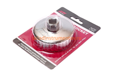 Съемник масляного фильтра 75мм 30-ти гранный чашка JTC 4668