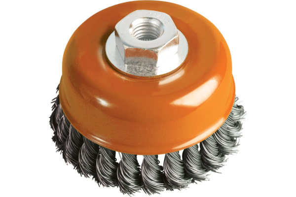 Щетка - крацовка для УШМ 100 мм Archimedes 91497