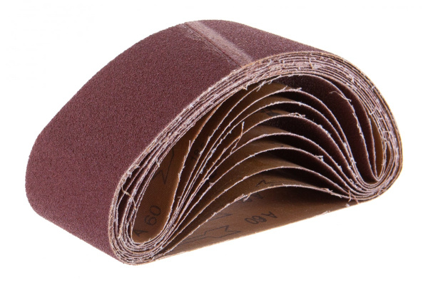 Лента шлифовальная (10 шт; 75х533 мм; P60) ПРАКТИКА 032-935