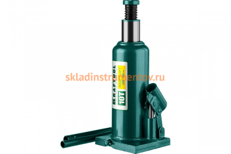 Гидравлический бутылочный домкрат 10т, 230-456мм, KRAFTOOL Kraft-Lift 43462-10_z01