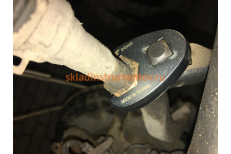 Накидной односторонний ключ с прорезью 24мм JTC-1928