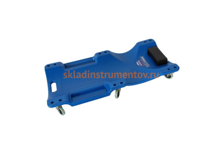 Лежак подкатной 6-ти колесный, пластиковый МАСТАК 197-00002