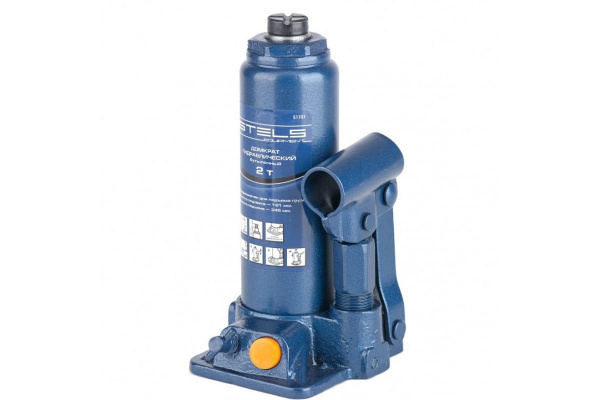 Гидравлический бутылочный домкрат 2 т STELS 51101