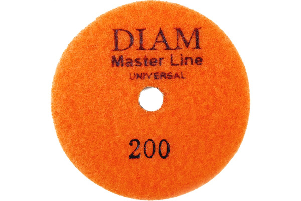 Круг алмазный гибкий шлифовальный Master Line Universal (100х15 мм; №200; сухая/мокрая) Diam 000625