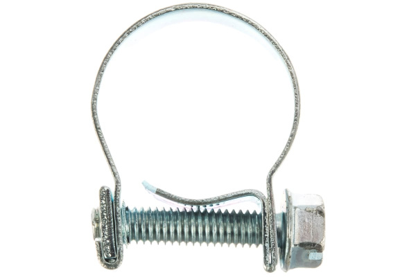 Металлические хомуты СИБРТЕХ, MINI 16-18мм, ширина 9мм, винтовой, W1, 2шт 47506