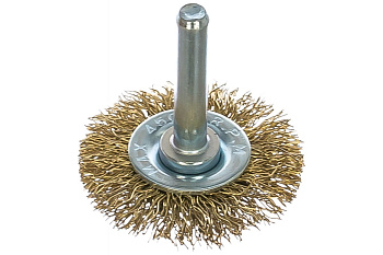 Щетка-крацовка со шпилькой для дрели, 40 мм РемоКолор  45-3-104
