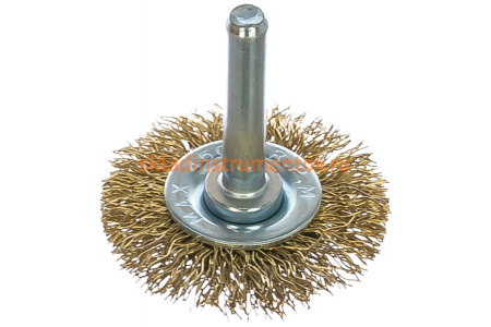 Щетка-крацовка со шпилькой для дрели, 40 мм РемоКолор  45-3-104