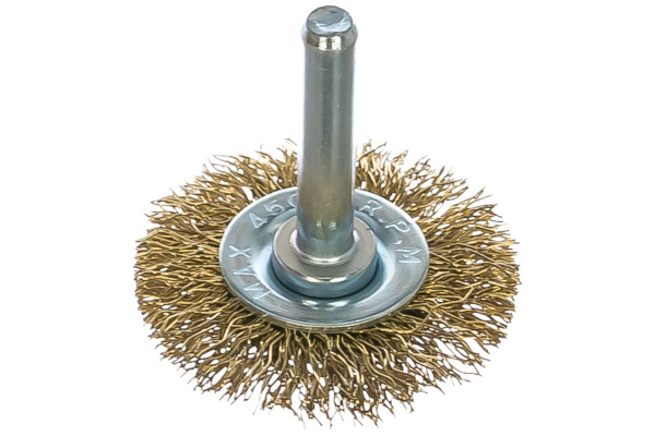 Щетка-крацовка со шпилькой для дрели, 40 мм РемоКолор  45-3-104
