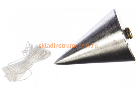 Отвес конусный (400 г; шнур 5 м) MATRIX 84834