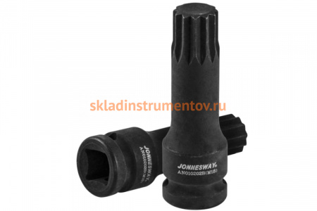 Торцевая насадка для задней ступицы автомобилей VAG (1/2"; M18; 78 мм) Jonnesway AN010202B 49446