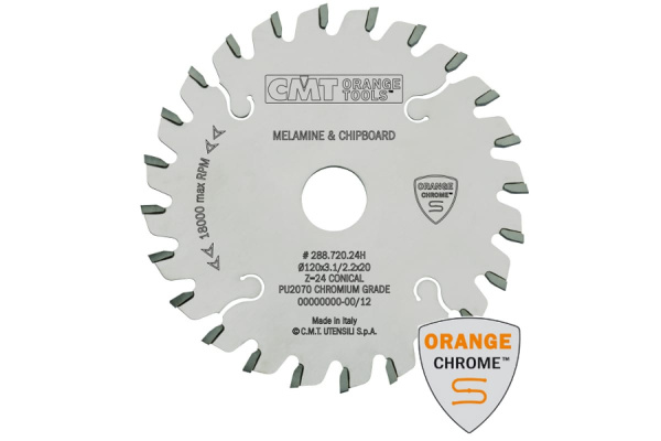 Диск подрезной по дереву (120х20х3,1-4,0/2,2 мм; Z=24) CMT 288.720.24H