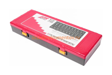 Набор ударных торцевых головок 1/2" TORX, HEX в кейсе 19шт JTC-K4191