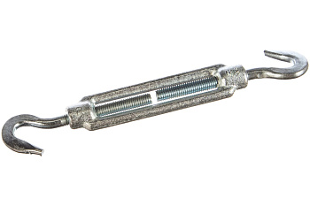 Талреп ЗУБР М8 DIN 1480 крюк-крюк, кованая натяжная муфта 304366-08 Талреп ЗУБР М8 DIN 1480 крюк-крюк, кованая натяжная муфта 304366-08