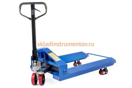 Гидравлическая тележка TOR ZT 2.5T - 850х1150 для рулонов полиуретановые колеса 1182529