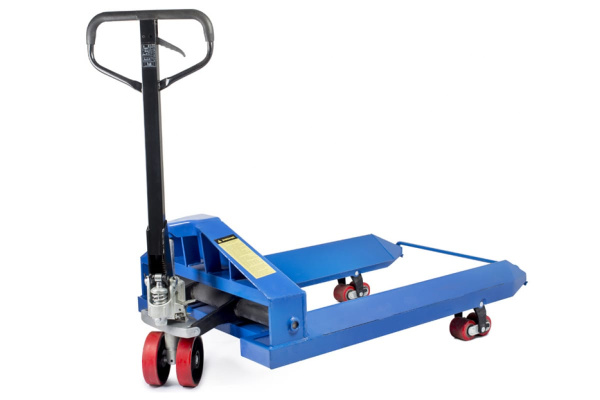 Гидравлическая тележка TOR ZT 2.5T - 850х1150 для рулонов полиуретановые колеса 1182529