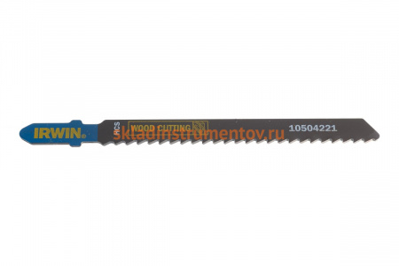 Пилка T111C (5 шт; 100 мм; 8TPI; HCS) для электролобзика Irwin 10504221
