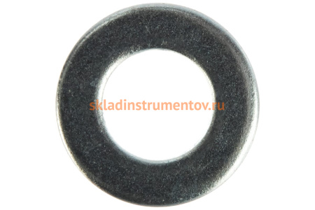 Шайба ЗУБР DIN 125A, 8 мм, 25 штук, оцинкованная 303806-08