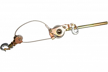 Рычажная лебедка 2т диаметр троса - 5.5мм, длина - 2.2м ROCKFORCE RF-TRK-2000