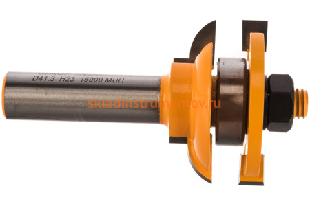 Набор фрез комбинированных рамочных (2 шт; 41.3х23 мм; R 12 мм; хвостовик 12 мм) по дереву Энкор 10590