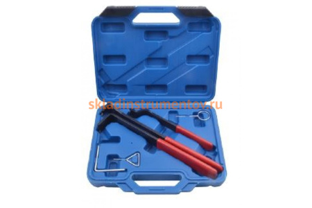 Набор приспособлений для регулировки натяжения ремня ГРМ 6 предметов в кейсе ROCKFORCE RF-903G15