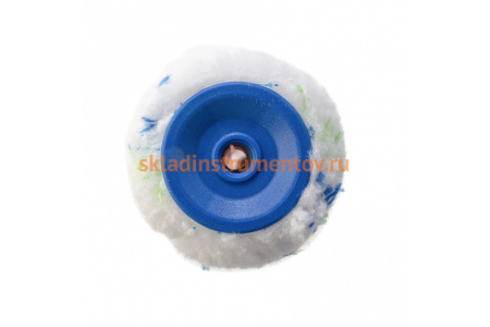 Сменный валик Сибртех Водные краски, 250 мм, ворс 12мм, D -36 мм, D ручки -6 мм, полиэстер 80195