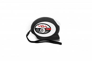 Рулетка с автоматическим стопором 8мх25мм Vira 100045